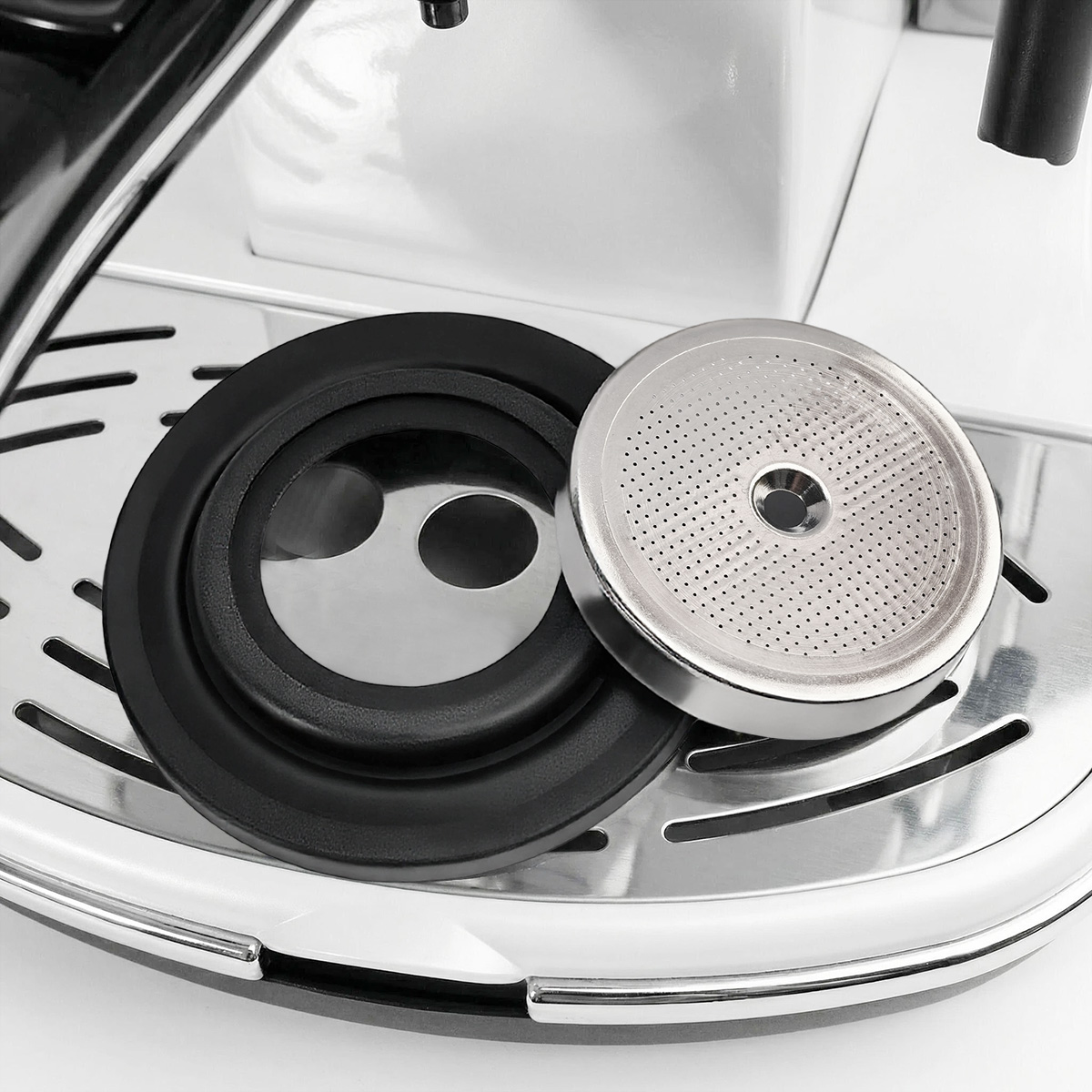 Delonghi Espresso Magnifica - ชุดซีลปะเก็นหม้อต้มสำหรับหัวกรองกาแฟแบบกลุ่ม ใช้ได้กับเครื่อง Delonghi รุ่น ECO310/150/155/200/220/330/260/270/450 และรุ่นอื่นๆ