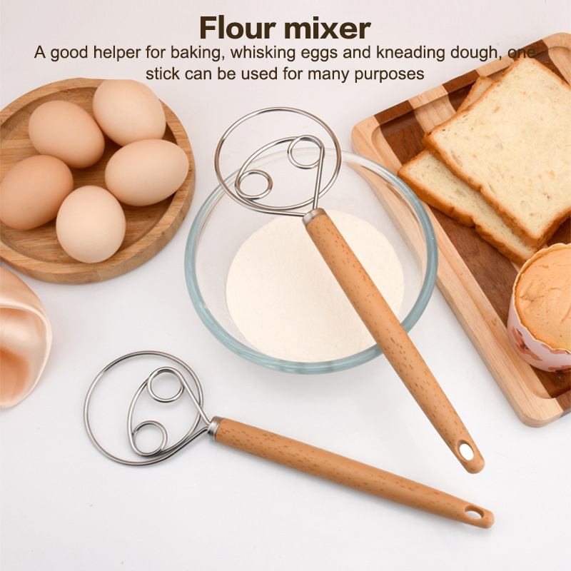 Danish Pancake Pan - เครื่องตีแป้งทำขนมปังเดนมาร์กแบบ DIY ขนาด 10 นิ้ว 1