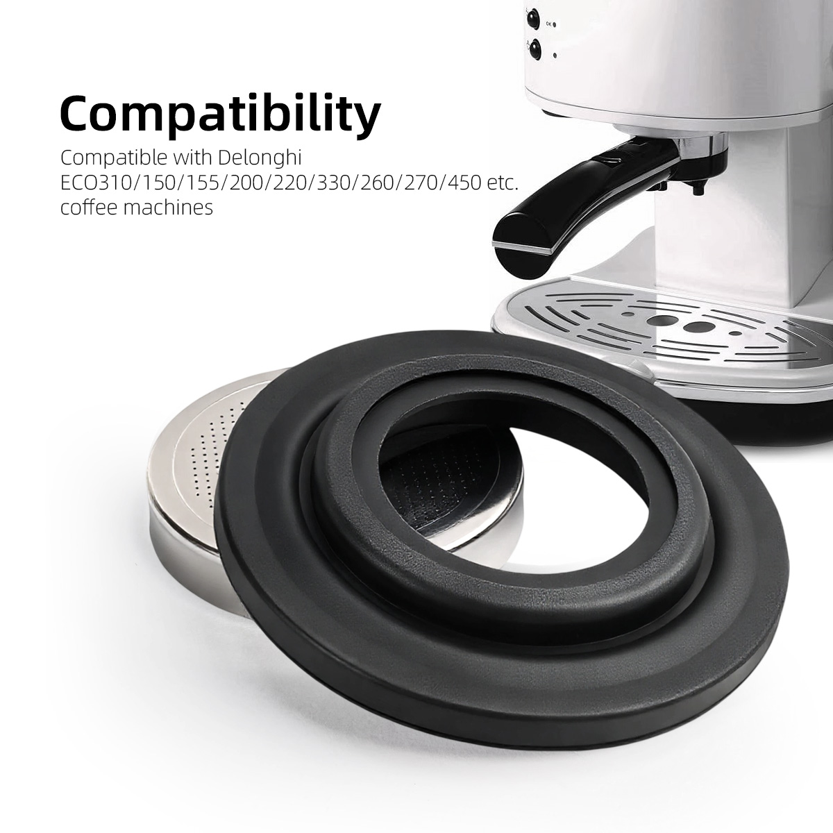 ชุดซีลปะเก็นหม้อต้มสำหรับหัวกร - Delonghi Espresso Magnifica บทวิจารณ์และราคา