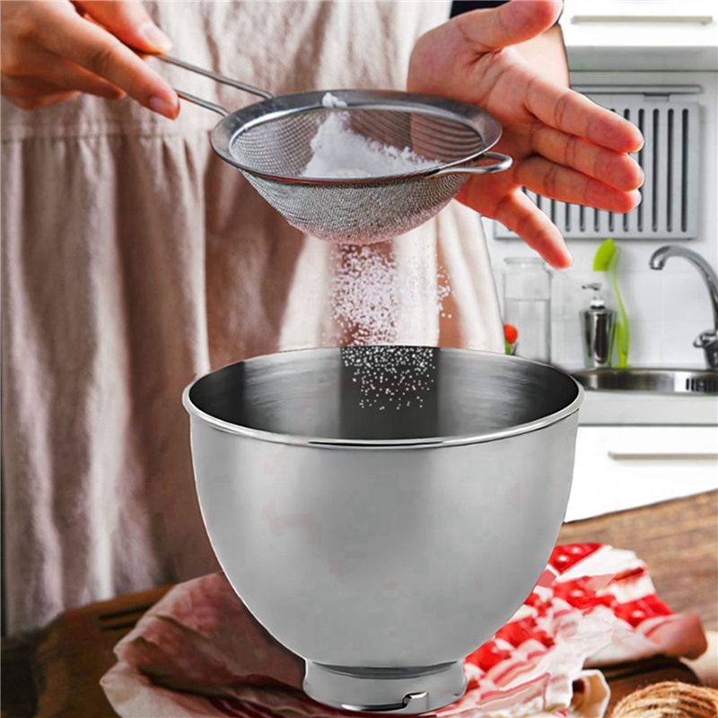 A78E ชามผสมสแตนเลส 3 ชิ้น สำหร - Kitchenaid Mixer Artisan 5Qt บทวิจารณ์และราคา
