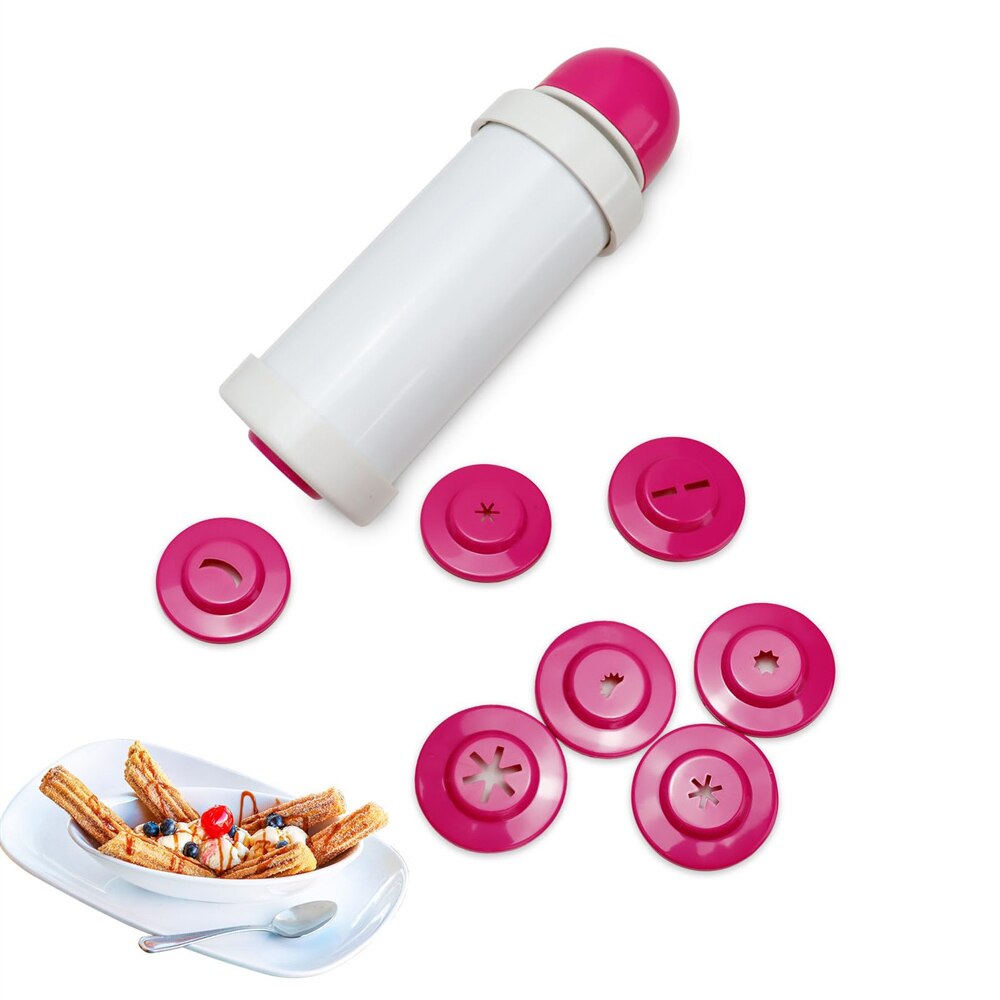 ชุดทำเชอร์โรพลาสติกแบบพกพาเครื - Churros Maker Gun บทวิจารณ์และราคา