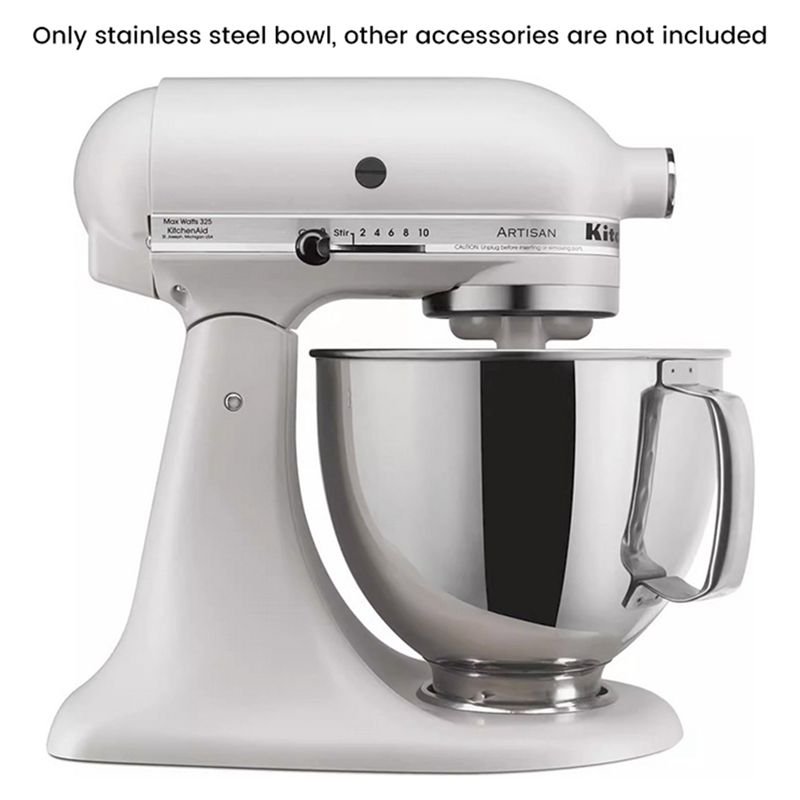 ชามผสมสแตนเลสสตีล BABZ สำหรับเ - Kitchenaid Mixer Artisan 5Qt บทวิจารณ์และราคา