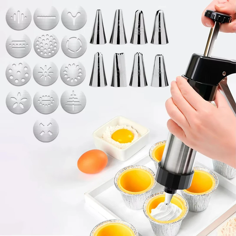 13 ชิ้น/เซ็ต DIY คู่มือคุกกี้แ - Churros Maker Gun บทวิจารณ์และราคา