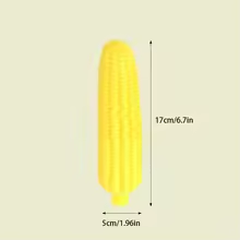 ของเล่นยางธรรมชาติรูปข้าวโพดสำ - Corn Dog Stick บทวิจารณ์และราคา