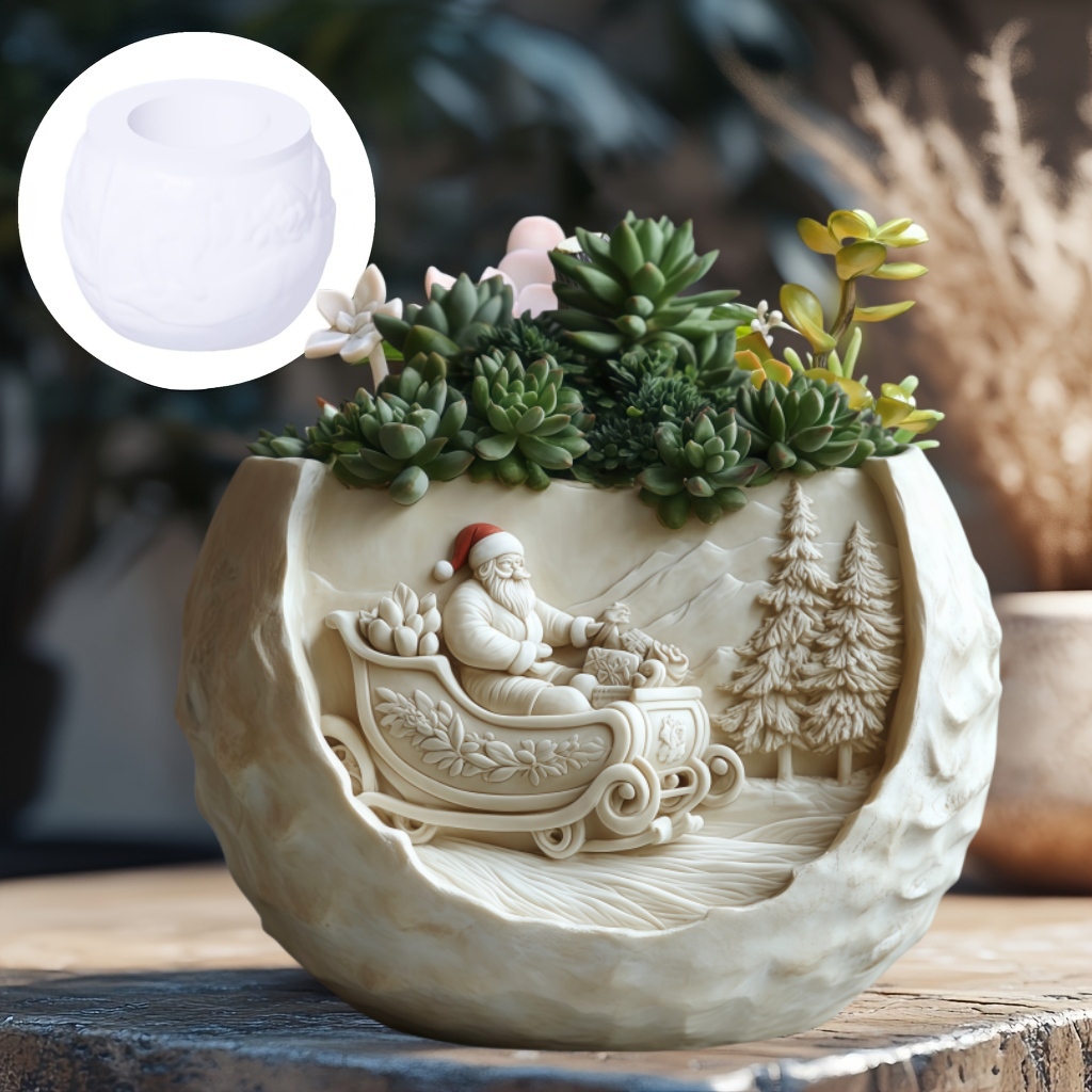 แม่พิมพ์ซิลิโคนรูปซานตาคลอสบนเ - Potsticker Mold บทวิจารณ์และราคา