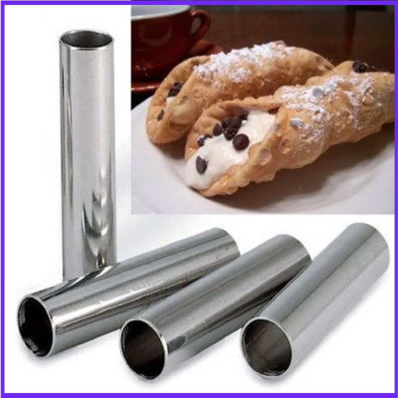 Alluminum Cannoli forms 4หลอด/ - Danish Pancake Pan บทวิจารณ์และราคา