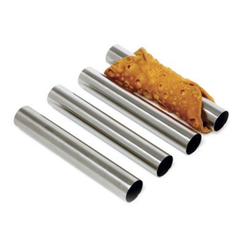 Alluminum Cannoli forms 4หลอด/ - Danish Pancake Pan บทวิจารณ์และราคา