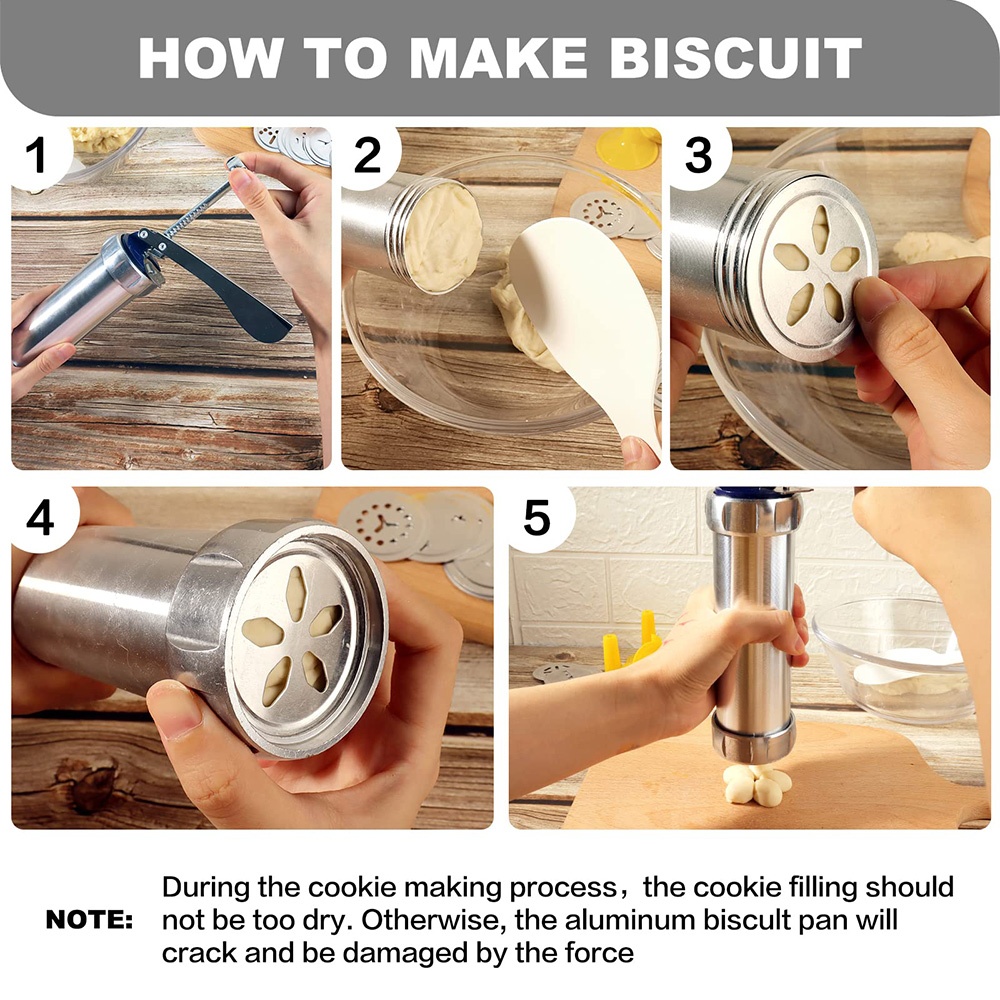ชุดเครื่องทำคุกกี้แบบปืน  ทำจา - Churros Maker Gun บทวิจารณ์และราคา